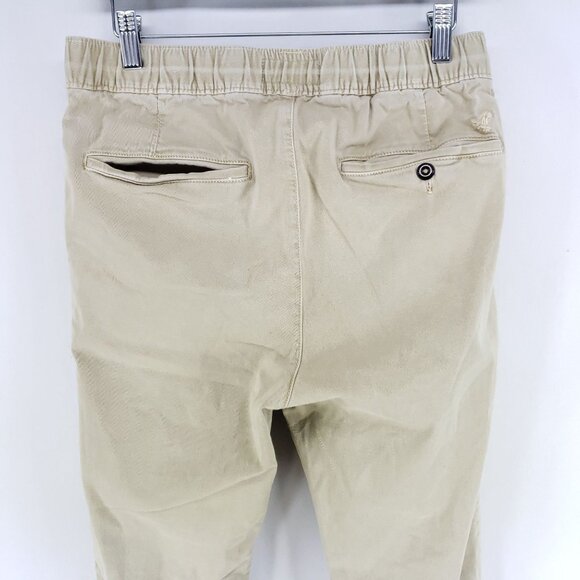 American Eagle Chino Joggers Men's Size Small Tan Extreme Flex - Picture 4 of 7